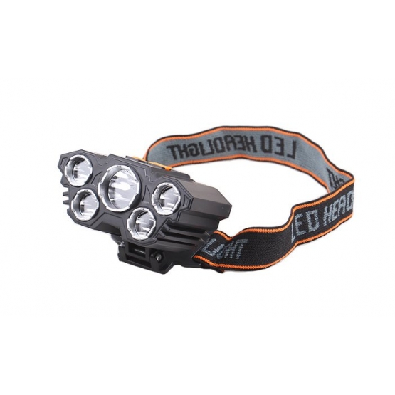 5LED dobíjecí čelovka L-T21