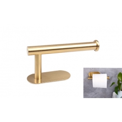 Držák na toaletní papír zlatý