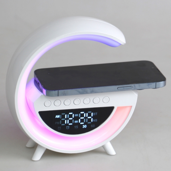 Chytrá bezdrátová nabíječka s reproduktorem