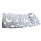 Svítící deka šedá