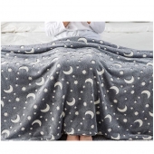 Svítící deka šedá