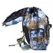 Batoh maskáčový 50 l světle modrý