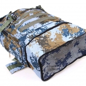 Batoh maskáčový 50 l světle modrý