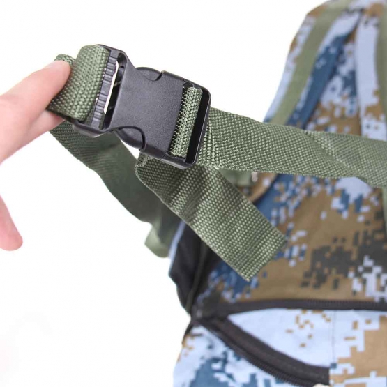 Batoh maskáčový 50 l světle modrý