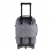 Sada 3 látkových kufrů světle šedá 2