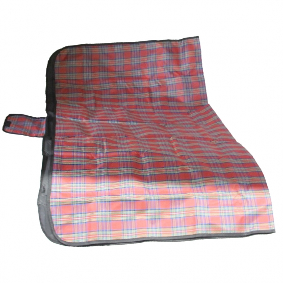 Pikniková deka červená