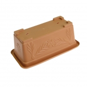 Truhlík na květiny se vzorem 31 cm 