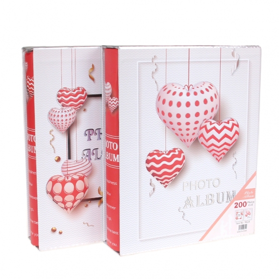  Fotoalbum na 200 fotografií srdíčka