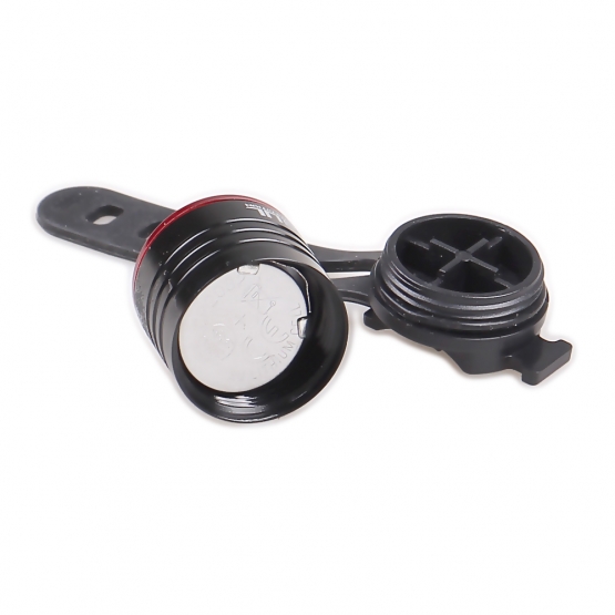 Sada 2 LED silikonových světel na kolo