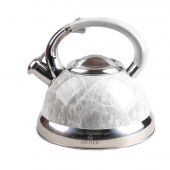 Kovová konvice 3l šedý mramor