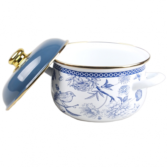 6-dílná sada smaltovaných hrnců ZL-8726