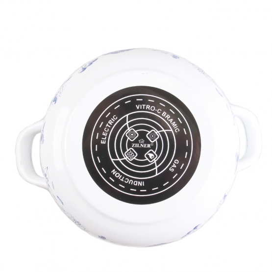 6-dílná sada smaltovaných hrnců ZL-8726