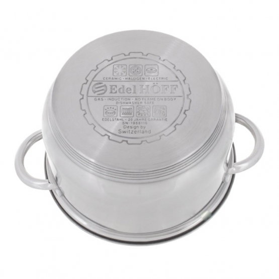 12-dílná sada hrnců z nerezové oceli EH-9013