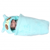 Dětská deka Happy Baby modrá – lemur