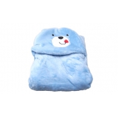 Dětská deka Happy Baby modrá – medvídek