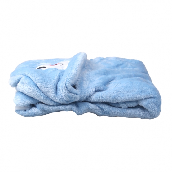 Dětská deka Happy Baby modrá – medvídek