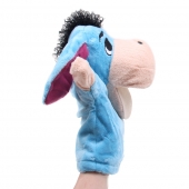 Plyšový maňásek na ruku oslík