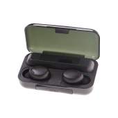 Bezdrátová sluchátka s powerbankou F9-5 černé