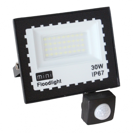 LED reflektor s pohybovým čidlem 30 W