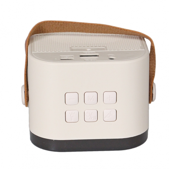 Mini karaoke zvukový systém béžový