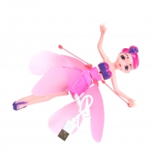 Magická létající víla růžová 