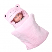 Dětská deka Happy Baby růžová – žabička