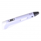 3D pero s LCD displejem modré