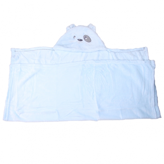 Dětská deka Happy Baby modrá – pejsek