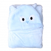 Dětská deka Happy Baby modrá – sova
