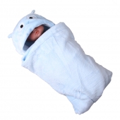 Dětská deka Happy Baby modrá – sova