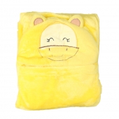 Dětská deka Happy Baby žlutá – lvíček