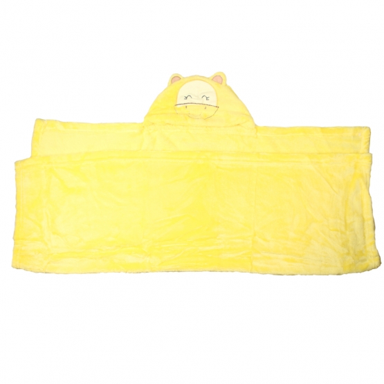 Dětská deka Happy Baby žlutá – lvíček