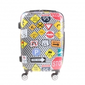 Sada 3 kufrů skořepinových LP22 (dopravní značky)