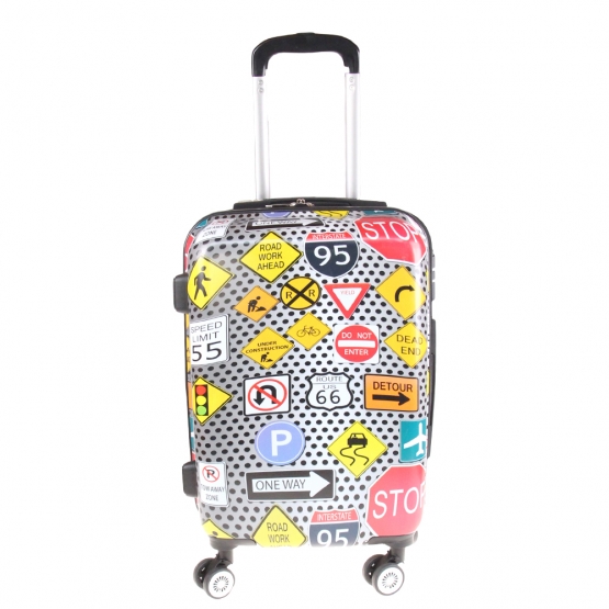 Sada 3 kufrů skořepinových LP22 (dopravní značky)