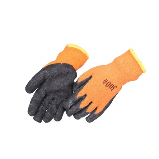 Ochranné pracovní rukavice oranžové