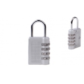Visací zámek s číselným kódem stříbrný