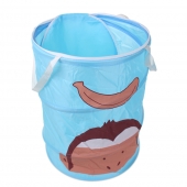 Dětský úložný box modrý opice