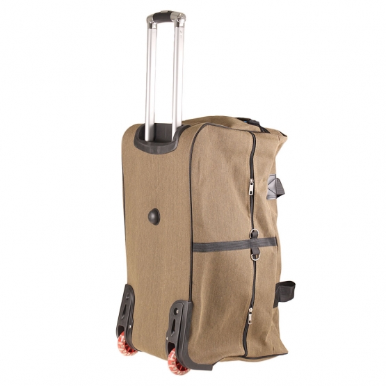 Cestovní taška na kolečkách khaki 62 l