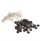 Hřebíky s podložkou pro nopové fólie 100 ks