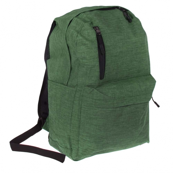 Batoh s náplní školních potřeb zelený