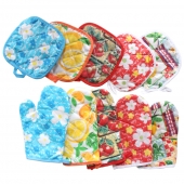 Sada chňapka s podložkou mix