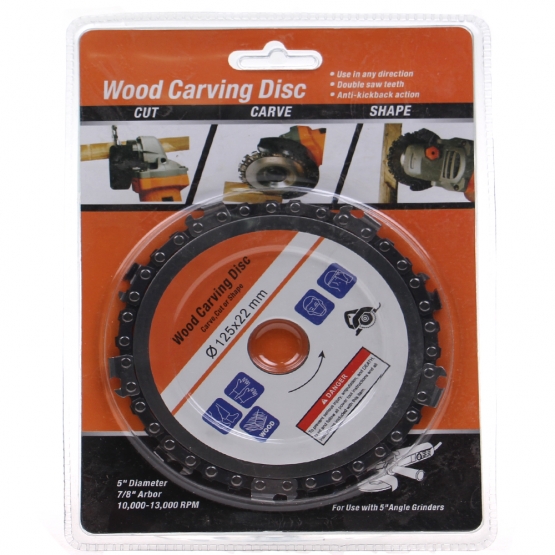 Řezný kotouč na dřevo 125x22 mm 