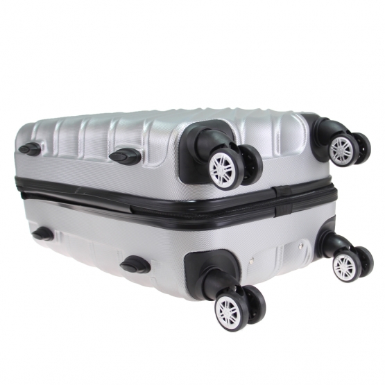 Sada 3 kufrů skořepinových LA3 šedá