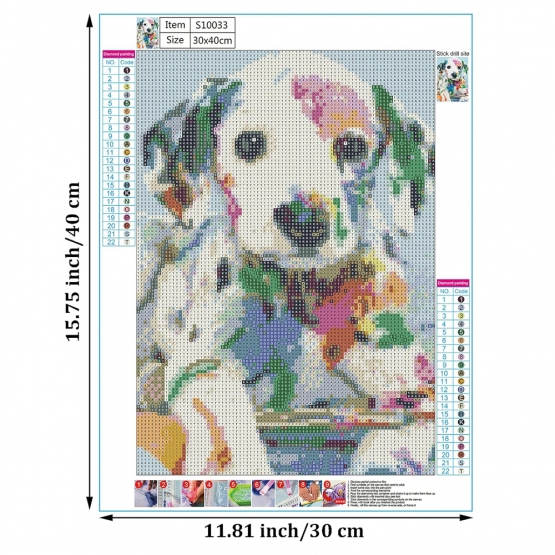 Diamantový obraz dalmatin