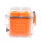 Elektrický spirálový zapalovač oranžový