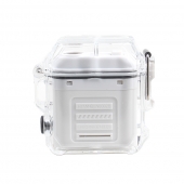 Elektrický spirálový zapalovač bílý