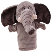 Plyšový maňásek na ruku slon