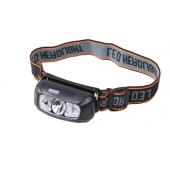 Outdoorová LED čelovka černá