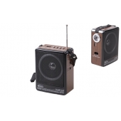 Přenosné rádio YG-901UAT hnědé