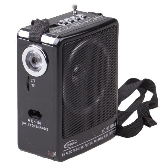 Přenosné rádio YG-901UAT černé